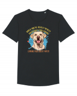 WHEN YOU`RE GOOD LOOKING - Labrador Retriever Tricou mânecă scurtă guler larg Bărbat Skater