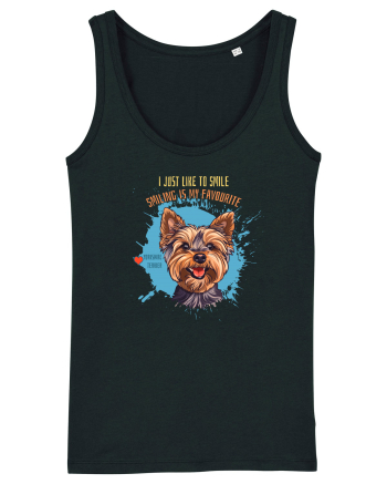I JUST LIKE TO SMILE - Yorkshire Terrier Black