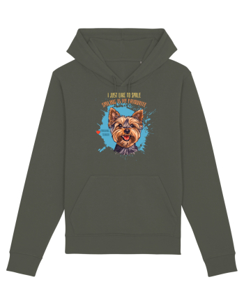 I JUST LIKE TO SMILE - Yorkshire Terrier Khaki