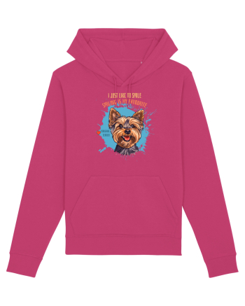 I JUST LIKE TO SMILE - Yorkshire Terrier Raspberry