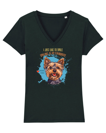 I JUST LIKE TO SMILE - Yorkshire Terrier Black