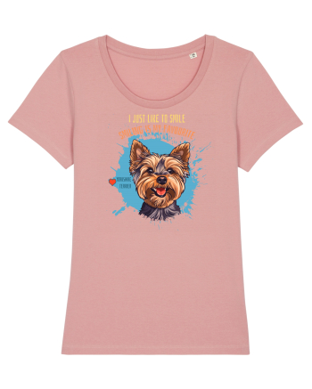 I JUST LIKE TO SMILE - Yorkshire Terrier Canyon Pink