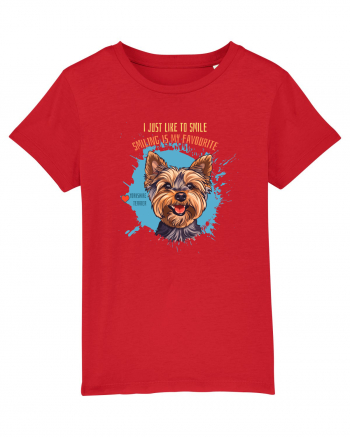 I JUST LIKE TO SMILE - Yorkshire Terrier Red