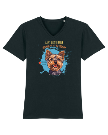 I JUST LIKE TO SMILE - Yorkshire Terrier Black