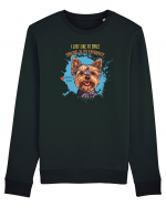 I JUST LIKE TO SMILE - Yorkshire Terrier Bluză mânecă lungă Unisex Rise