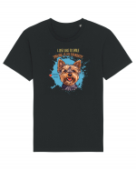 I JUST LIKE TO SMILE - Yorkshire Terrier Tricou mânecă scurtă Unisex Rocker