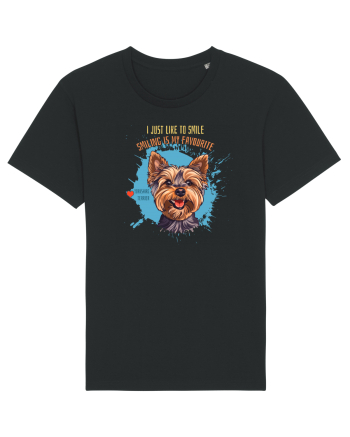 I JUST LIKE TO SMILE - Yorkshire Terrier Black