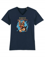 YOU MIGHT SEE ME, CAN`T CATCH ME - Yorkshire Terrier Tricou mânecă scurtă guler V Bărbat Presenter