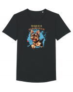 YOU MIGHT SEE ME, CAN`T CATCH ME - Yorkshire Terrier Tricou mânecă scurtă guler larg Bărbat Skater