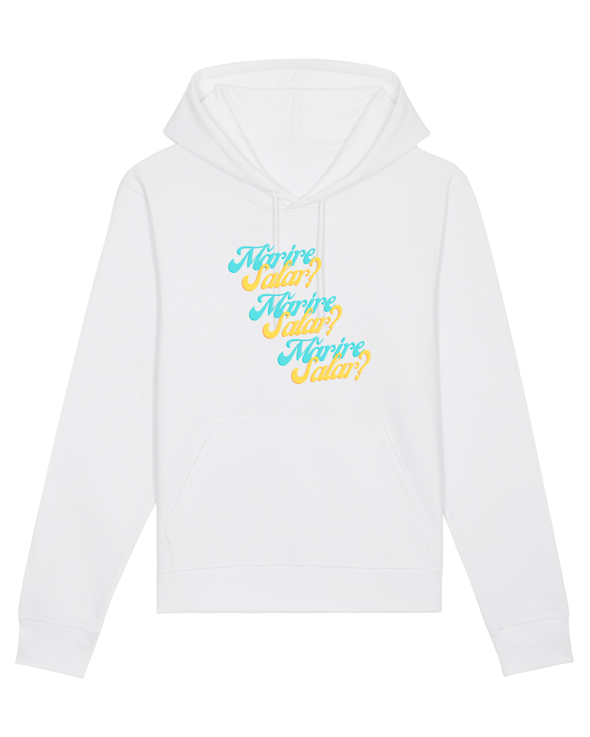 Hanorac Unisex Drummer White