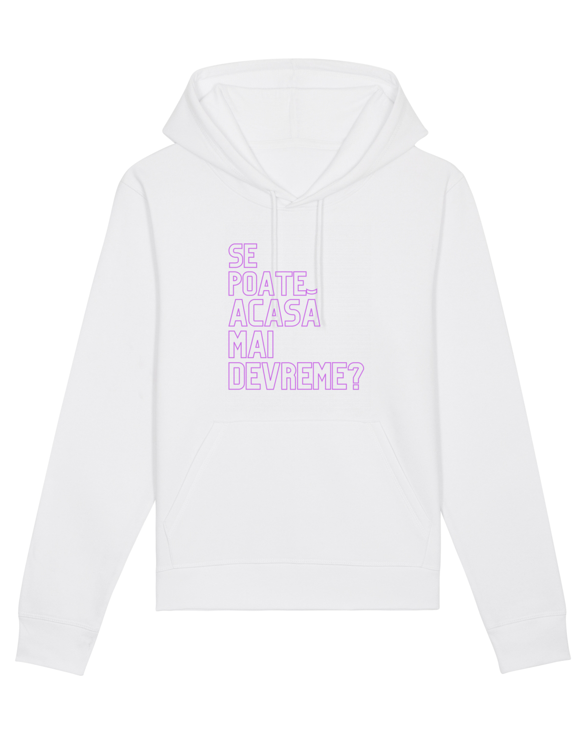 Hanorac Unisex Drummer White