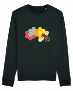 Honey Bee Bluză mânecă lungă Unisex Rise