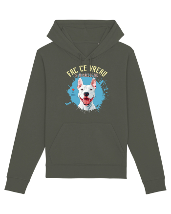 FAC CE VREAU SI-MI PLACE CE FAC - Bull Terrier Khaki