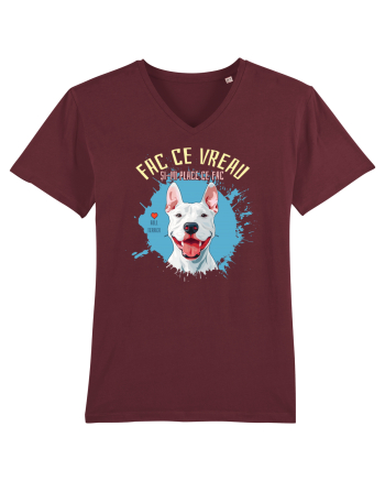 FAC CE VREAU SI-MI PLACE CE FAC - Bull Terrier Burgundy