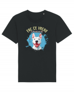 FAC CE VREAU SI-MI PLACE CE FAC - Bull Terrier Tricou mânecă scurtă Unisex Rocker