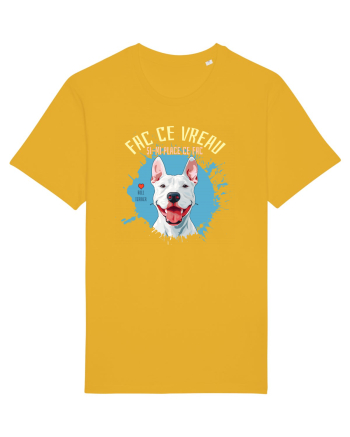 FAC CE VREAU SI-MI PLACE CE FAC - Bull Terrier Spectra Yellow