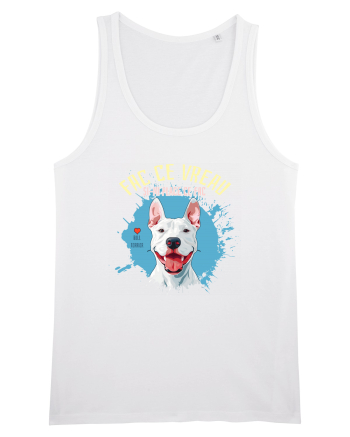 FAC CE VREAU SI-MI PLACE CE FAC - Bull Terrier White
