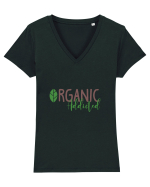 Organic Addicted Tricou mânecă scurtă guler V Damă Evoker