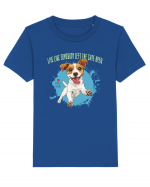 LIVE LIKE SOMEBODY LEFT THE GATE OPEN - Russell Terrier Tricou mânecă scurtă  Copii Mini Creator