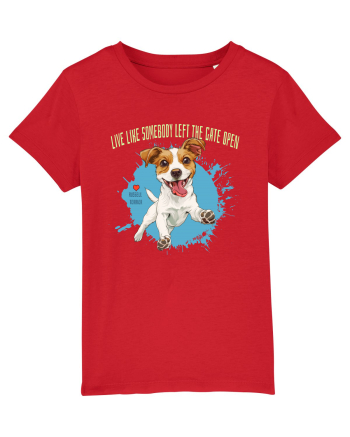 LIVE LIKE SOMEBODY LEFT THE GATE OPEN - Russell Terrier Red