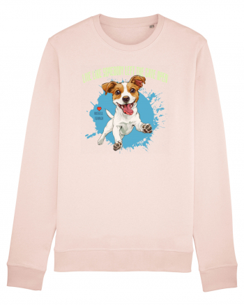 LIVE LIKE SOMEBODY LEFT THE GATE OPEN - Russell Terrier Candy Pink