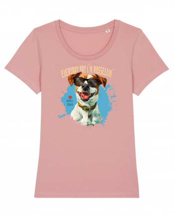 EVERY DAY I`M RUSSELLIN` - Russell Terrier Canyon Pink