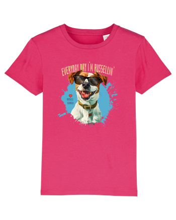 EVERY DAY I`M RUSSELLIN` - Russell Terrier Raspberry