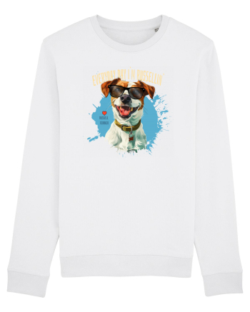 EVERY DAY I`M RUSSELLIN` - Russell Terrier White