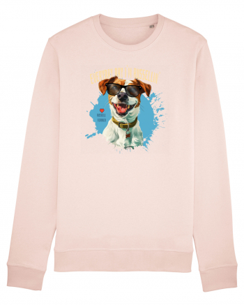 EVERY DAY I`M RUSSELLIN` - Russell Terrier Candy Pink