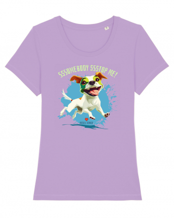 SOMEBODY STOP ME ! - Russell Terrier Lavender Dawn