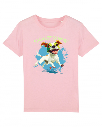 SOMEBODY STOP ME ! - Russell Terrier Cotton Pink