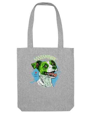 SMOKIN` ! - Russell Terrier Heather Grey