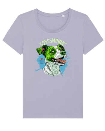 SMOKIN` ! - Russell Terrier Lavender