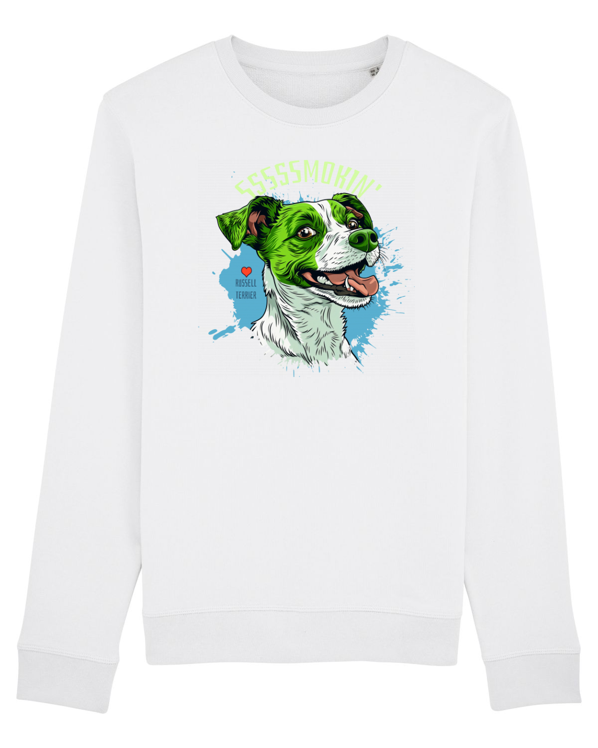 Bluză mânecă lungă Unisex Rise White