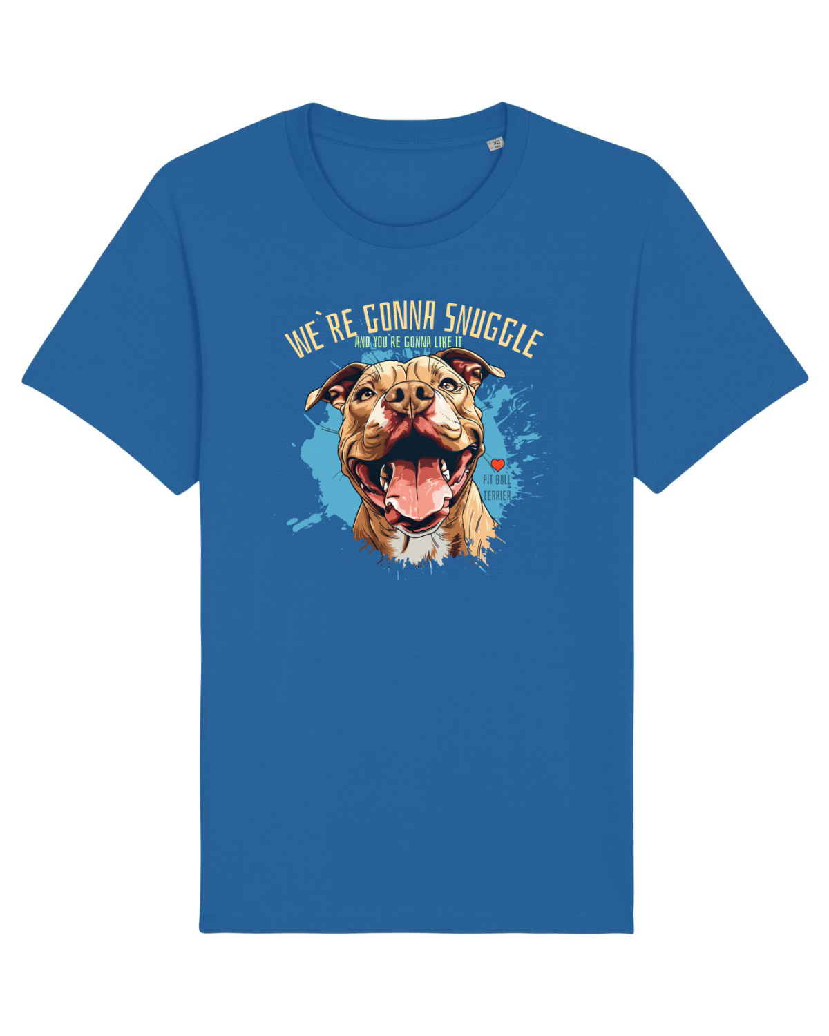 Tricou mânecă scurtă Unisex Rocker Royal Blue