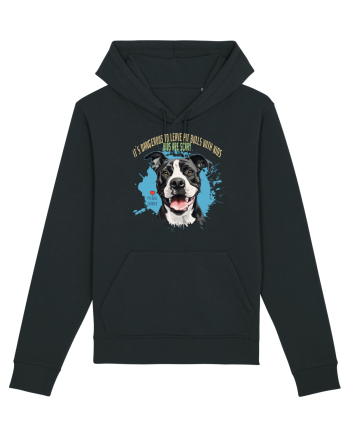 DANGEROUS TO LEAVE PITTBULLS WITH KIDS, KIDS  ARE SCARY - Pitbull Black