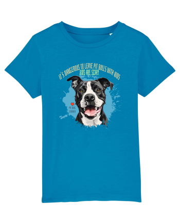 DANGEROUS TO LEAVE PITTBULLS WITH KIDS, KIDS  ARE SCARY - Pitbull Azur
