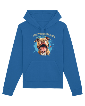 PERICULOS SA LASI PITBULII CU COPIII, COPIII SUNT GROAZNICI - Pitbull Royal Blue