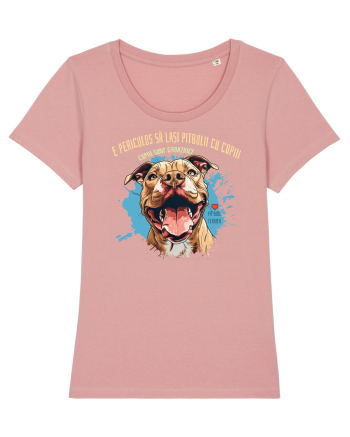 PERICULOS SA LASI PITBULII CU COPIII, COPIII SUNT GROAZNICI - Pitbull Canyon Pink