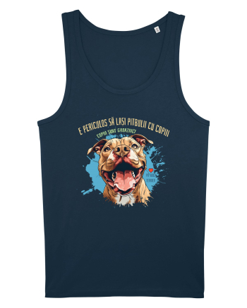 PERICULOS SA LASI PITBULII CU COPIII, COPIII SUNT GROAZNICI - Pitbull Navy