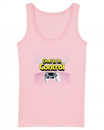 God is in Control Cotton Pink