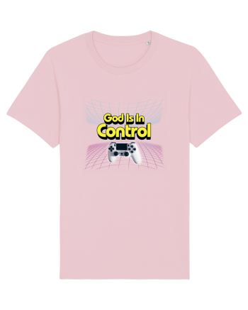 God is in Control Cotton Pink