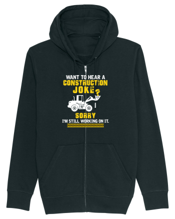 Joke under construction Black