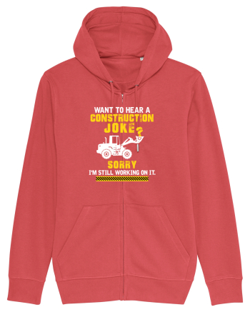 Joke under construction Carmine Red