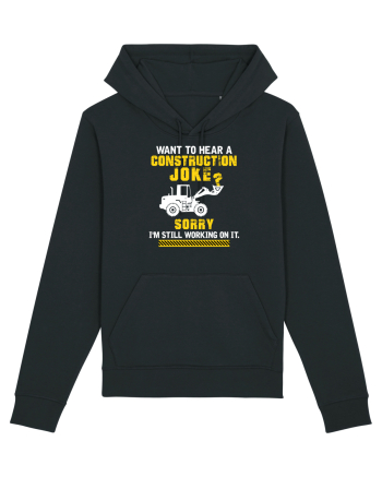Joke under construction Black