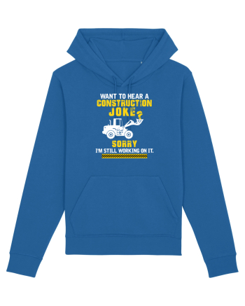 Joke under construction Royal Blue