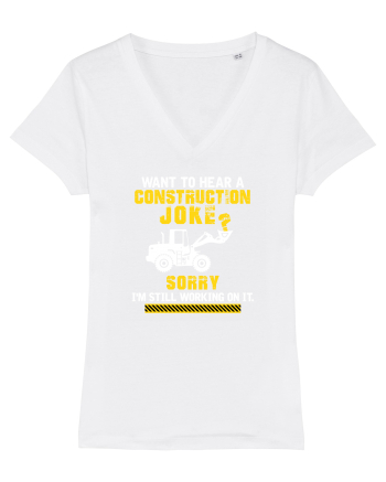 Joke under construction White