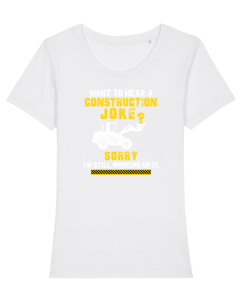 Joke under construction White