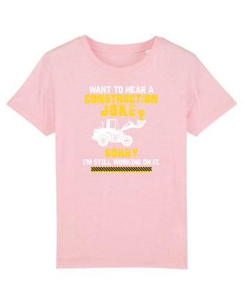 Joke under construction Cotton Pink