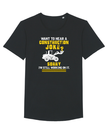 Joke under construction Black